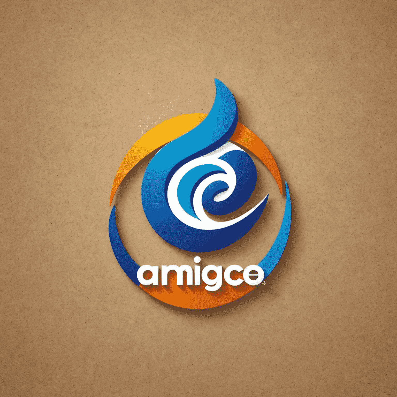 Logo de Amigo Telcel con diseño moderno y sostenible