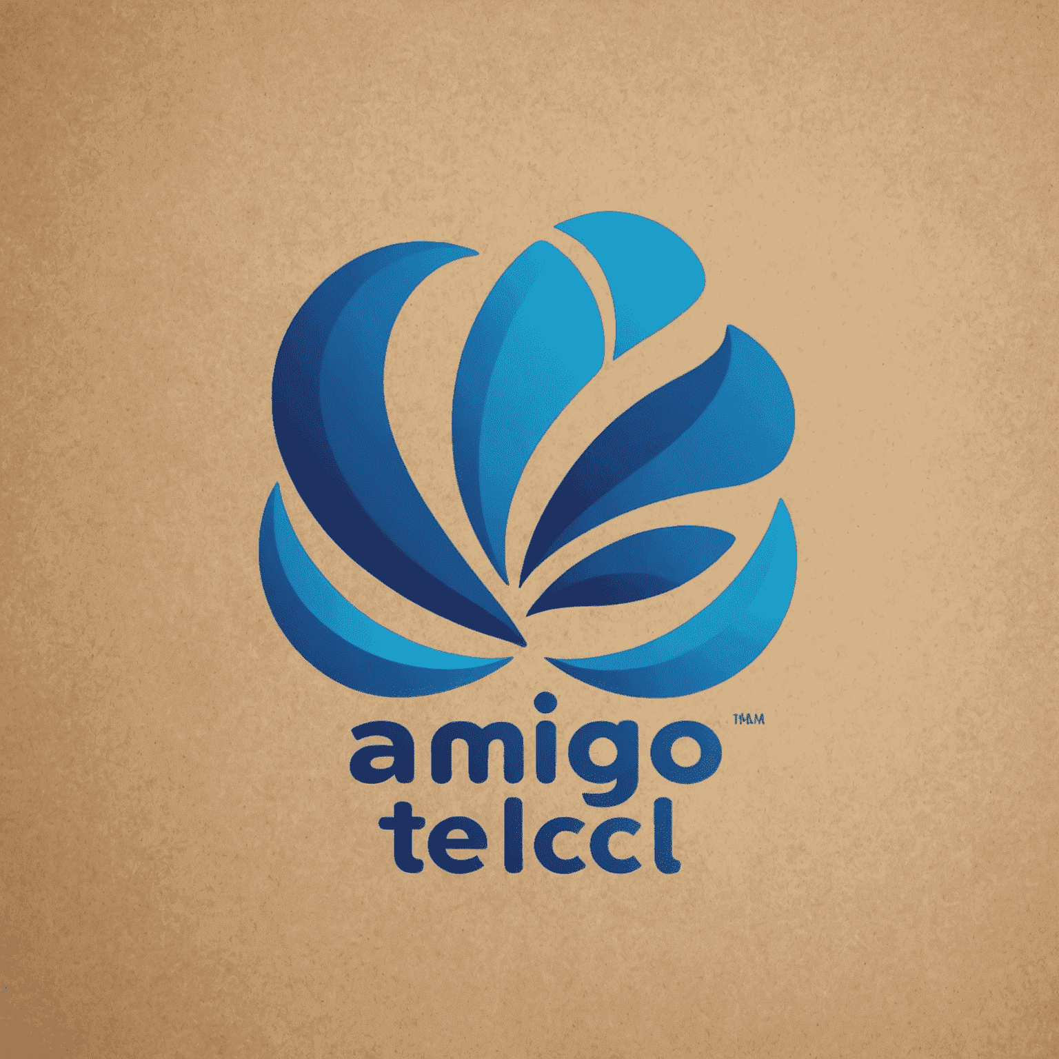 Logo de Amigo Telcel con diseño moderno y sostenible